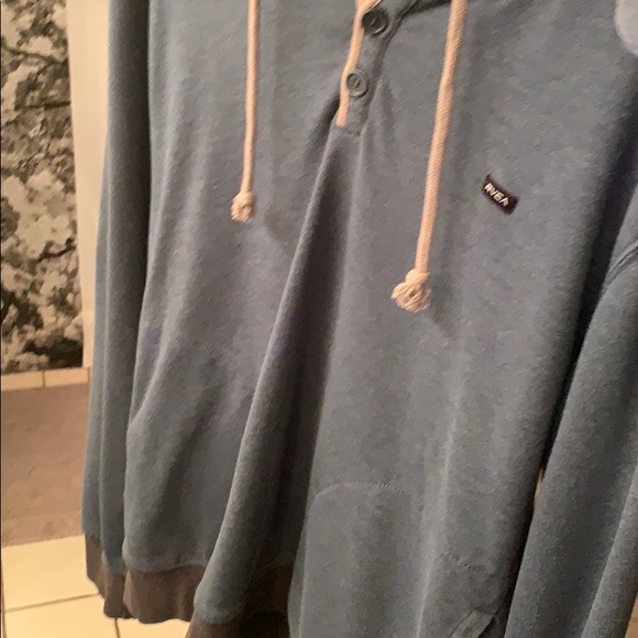 RVCA men’s pull over hoodie - Picture 4 of 5